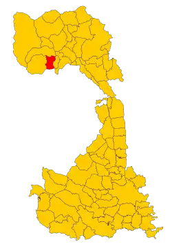 Localisation de Piode