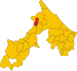 Localisation de Poggio Berni