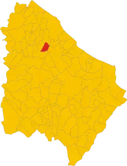 Localisation de Poggiofiorito