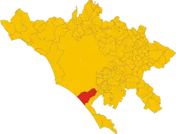 Localisation de Pomezia