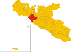 Localisation de Ribera