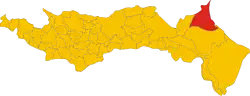 Localisation de Rosolina