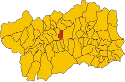 Localisation de Saint-Christophe