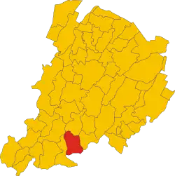 Localisation de San Benedetto Val di Sambro