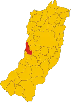 Localisation de San Polo d'Enza