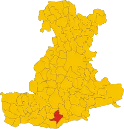Localisation de Stanghella