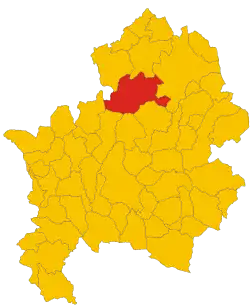 Localisation de Vastogirardi