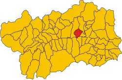 Localisation de Verrayes