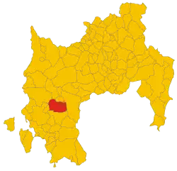 Localisation de Villamassargia