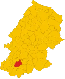 Localisation de Vinchiaturo
