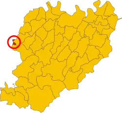 Localisation de Caminata