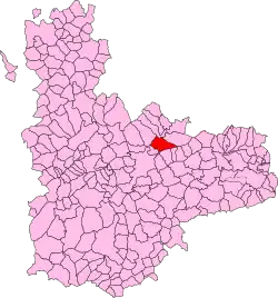 Localisation de Cabezón de Pisuerga