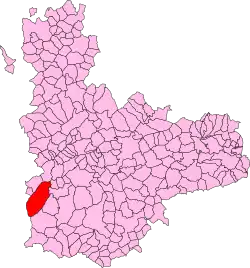 Localisation de Castronuño