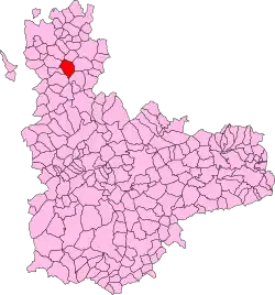 Localisation de Ceinos de Campos