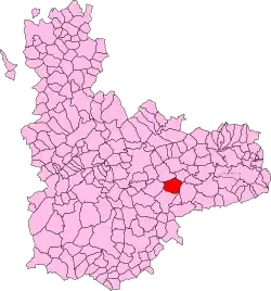 Localisation de La Parrilla
