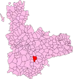 Localisation de Matapozuelos