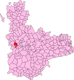 Localisation de Mota del Marqués