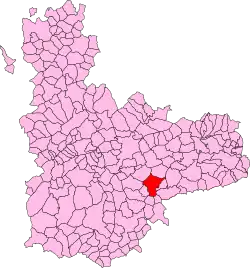 Localisation de Portillo