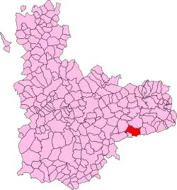 Localisation de Torrescárcela