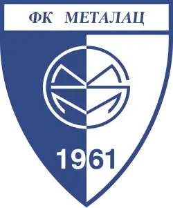 Logo du FK Metalac