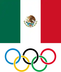 Écusson de l'Équipe du Mexique olympique