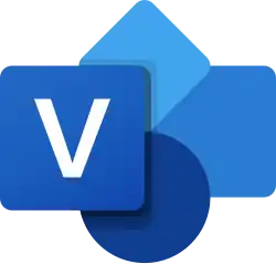 Description de l'image Microsoft Office Visio (2019).svg.