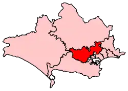 Carte de la circonscription