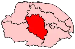 Carte de la circonscription