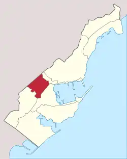 Localisation de Les Moneghetti