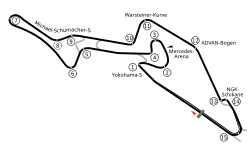 Tracé de la course