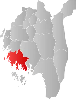 Localisation de Fredrikstad