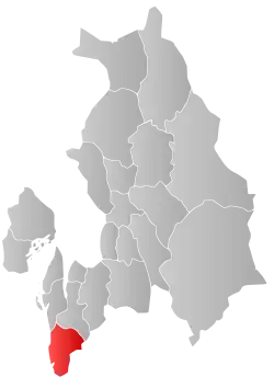 Localisation de Vestby