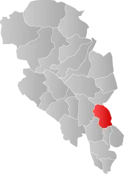 Localisation de Gjøvik