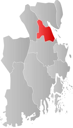 Localisation de Holmestrand