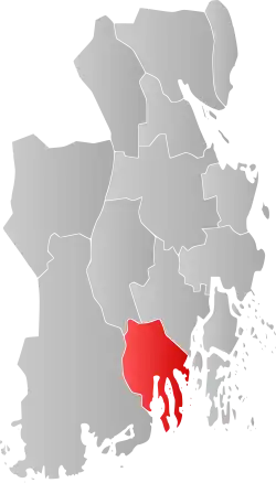 Localisation de Sandefjord