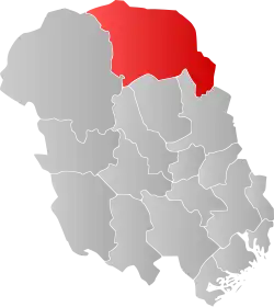 Localisation de Tinn