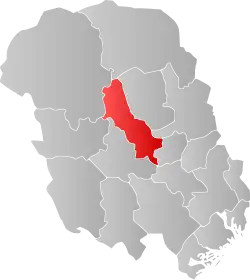 Localisation de Seljord