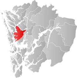 Localisation de Bergen