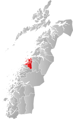 Localisation de Gildeskål