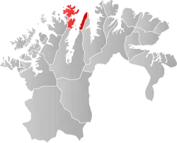 Localisation de Nordkapp