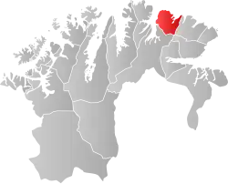 Localisation de Berlevåg