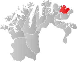 Localisation de Båtsfjord
