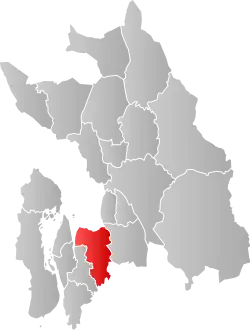 Localisation de Nordre Follo