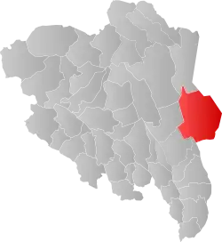 Localisation de Trysil