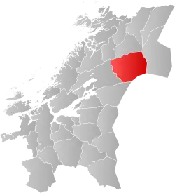 Localisation de Snåsa