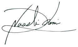 signature de Naoshi Komi