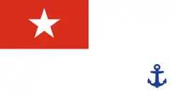 Pavillon naval de la Birmanie