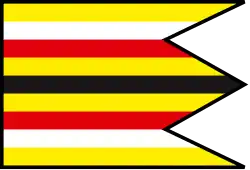 Drapeau de Nitra nad Ipľom