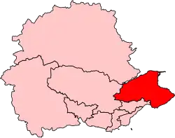 Carte de la circonscription