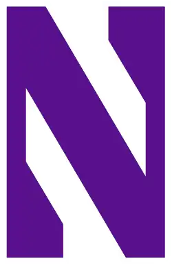 Description de l'image Northwestern Wildcats logo.svg.